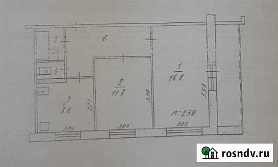 2-комнатная квартира, 53 м², 3/5 эт. на продажу в Асбесте Асбест - изображение 1