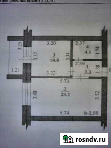 1-комнатная квартира, 40 м², 5/6 эт. на продажу в Красноусольском Красноусольский - изображение 1
