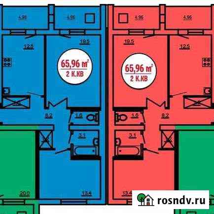2-комнатная квартира, 66 м², 3/9 эт. на продажу в Нефтекамске Нефтекамск