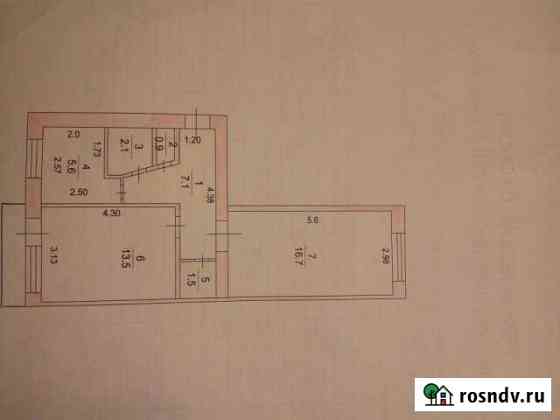 2-комнатная квартира, 47 м², 4/5 эт. на продажу в Алатыре Алатырь