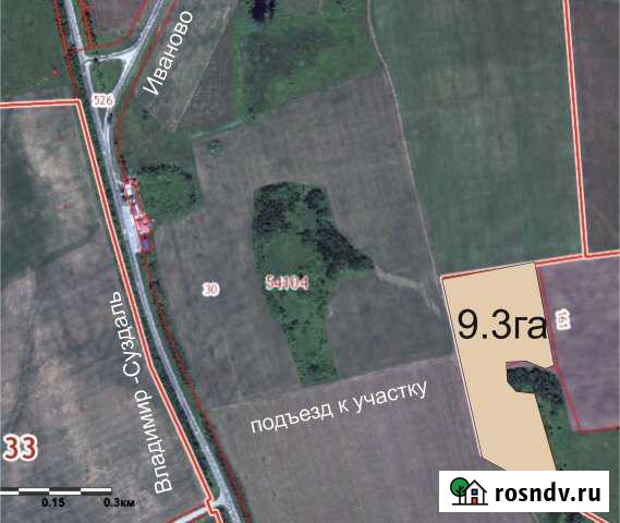 Участок СНТ, ДНП 930 сот. на продажу в Суздале Суздаль - изображение 1