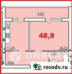 1-комнатная квартира, 48 м², 1/3 эт. на продажу в Воронеже Воронеж - изображение 1