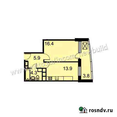 1-комнатная квартира, 43 м², 4/12 эт. на продажу в Ивантеевке Московской области Ивантеевка