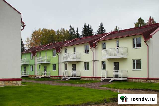 Таунхаус 60 м² на участке 1.7 сот. на продажу в Первомайском Ленинградской области Первомайское - изображение 1