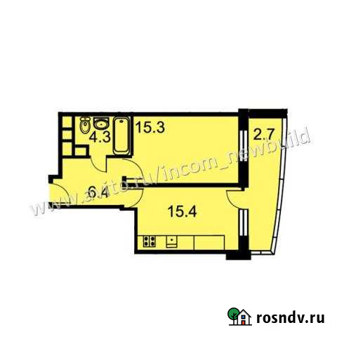 1-комнатная квартира, 44 м², 2/12 эт. на продажу в Ивантеевке Московской области Ивантеевка - изображение 1