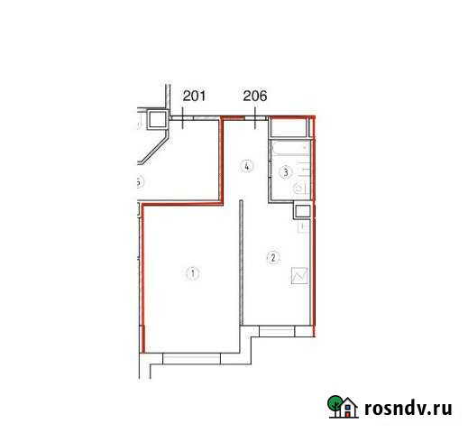1-комнатная квартира, 41 м², 2/25 эт. на продажу в Московском Московской области Московский - изображение 1