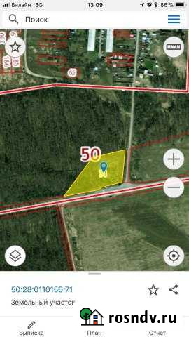 Участок промназначения 60 сот. в аренду в Троицком Московской области Троицкое - изображение 1