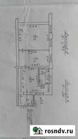 2-комнатная квартира, 48 м², 1/1 эт. на продажу в Тбилисской Тбилисская