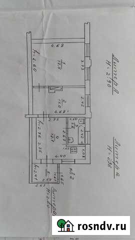 2-комнатная квартира, 48 м², 1/1 эт. на продажу в Тбилисской Тбилисская - изображение 1