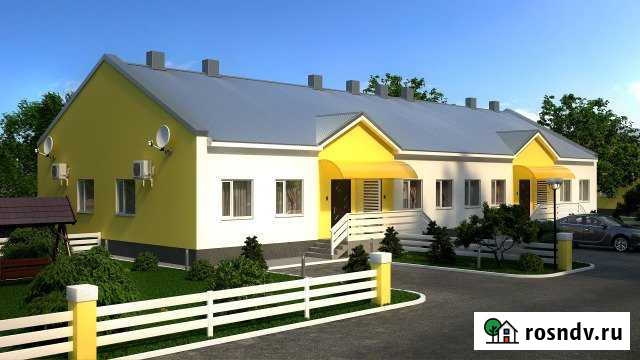 Таунхаус 72 м² на участке 1 сот. на продажу в Высокой Горе Высокая Гора - изображение 1