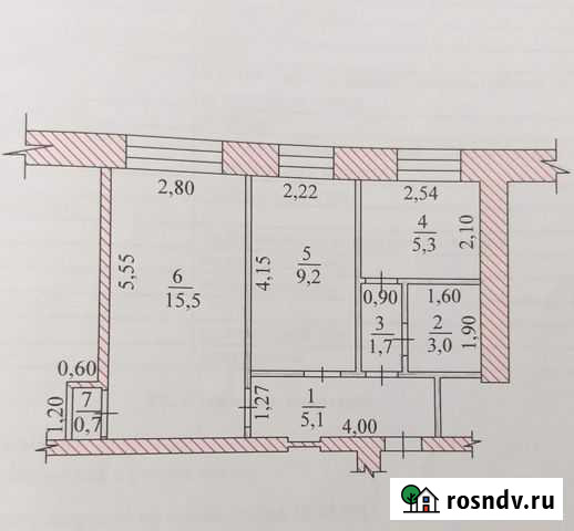 2-комнатная квартира, 40 м², 1/4 эт. на продажу в Канаше Канаш - изображение 1