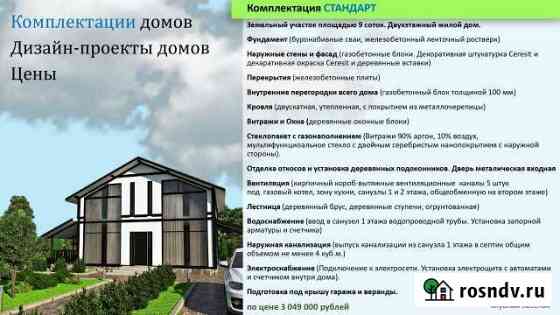 Коттедж 112 м² на участке 9.8 сот. на продажу в Богородске Богородск