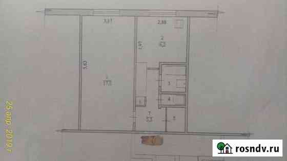 1-комнатная квартира, 31 м², 9/9 эт. на продажу в Коммунаре Коммунар