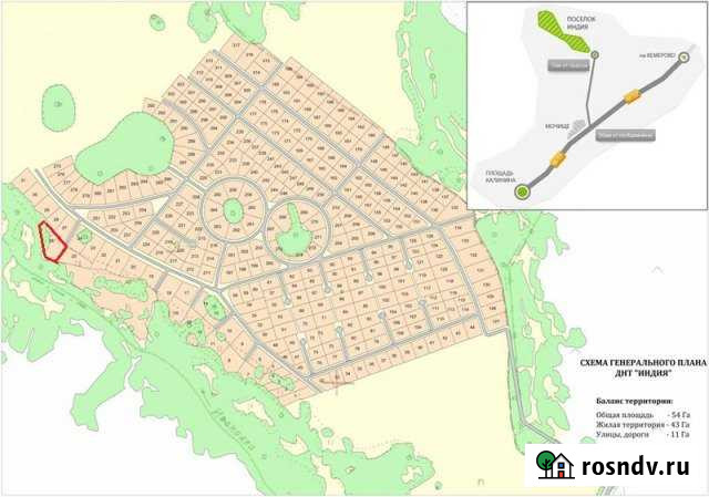 Участок СНТ, ДНП 30 сот. на продажу в Сокуре Сокур - изображение 1