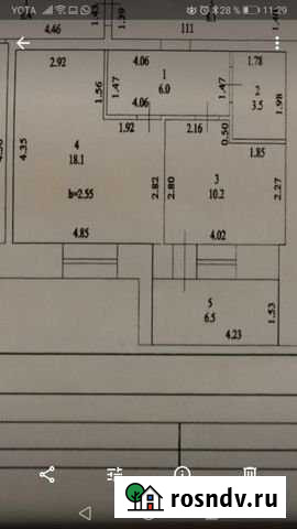 1-комнатная квартира, 42 м², 5/9 эт. в аренду на длительный срок в Октябрьском Республики Башкортостан Октябрьский - изображение 1