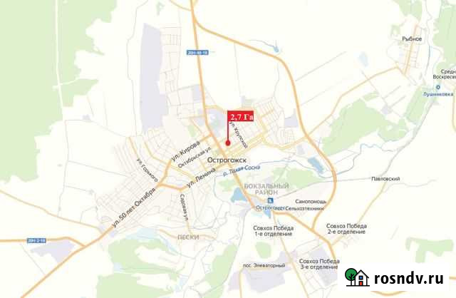 Участок промназначения 268 сот. на продажу в Воронеже Воронеж - изображение 1