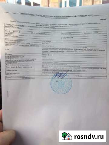 Участок ИЖС 100 сот. на продажу в Яблоновском Яблоновский - изображение 1