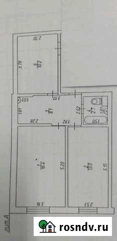 2-комнатная квартира, 50 м², 5/5 эт. на продажу в Елабуге Елабуга - изображение 1