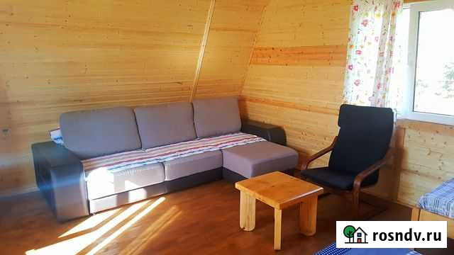 Коттедж 56 м² на участке 4 сот. в аренду посуточно в Новомихайловском кп Новомихайловский кп - изображение 1