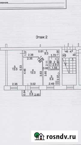 2-комнатная квартира, 43 м², 2/5 эт. на продажу в Чистополе Чистополь - изображение 1