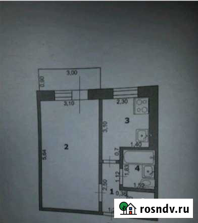 1-комнатная квартира, 31 м², 2/5 эт. на продажу в Шебекино Шебекино - изображение 1