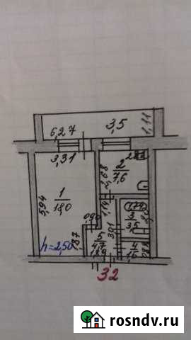 1-комнатная квартира, 35 м², 1/5 эт. на продажу в Лениногорске Лениногорск - изображение 1