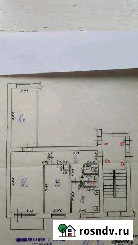 3-комнатная квартира, 57 м², 2/5 эт. на продажу в Гуково Гуково - изображение 1