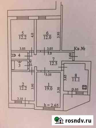 4-комнатная квартира, 102 м², 5/10 эт. на продажу в Нальчике Нальчик