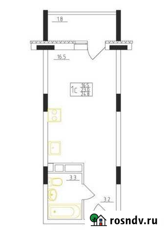 Квартира-студия, 24 м², 8/18 эт. на продажу во Владимире Владимир - изображение 1
