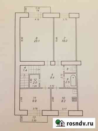 3-комнатная квартира, 82 м², 2/2 эт. на продажу в Торжке Торжок