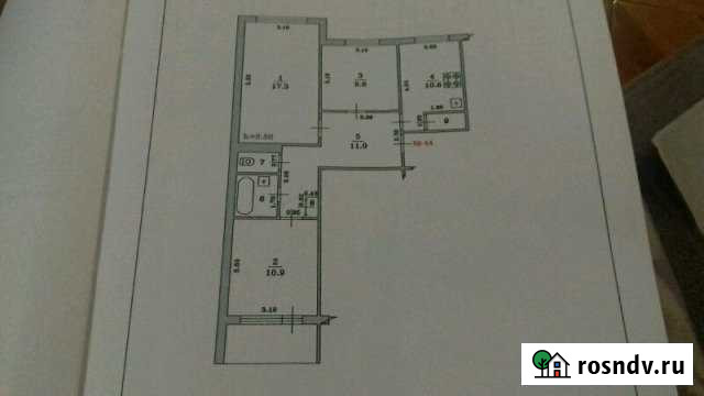3-комнатная квартира, 67 м², 1/5 эт. на продажу в Выксе Выкса - изображение 1