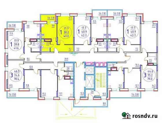 1-комнатная квартира, 40 м², 14/17 эт. на продажу в Дмитрове Дмитров