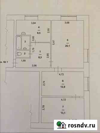3-комнатная квартира, 66 м², 1/2 эт. на продажу в Ханты-Мансийске Ханты-Мансийск
