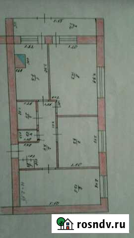 3-комнатная квартира, 61 м², 1/2 эт. на продажу в Ленинске Ленинск - изображение 1