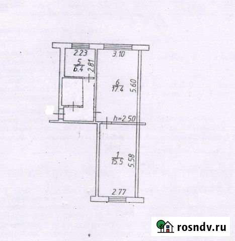 2-комнатная квартира, 42 м², 2/4 эт. в аренду на длительный срок в Абакане Абакан - изображение 1
