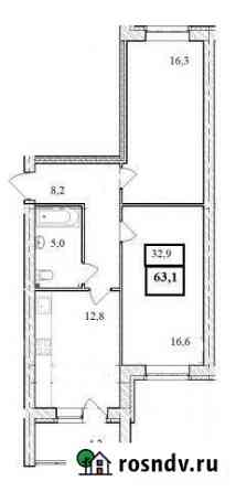 2-комнатная квартира, 63 м², 1/3 эт. на продажу в Муроме Муром