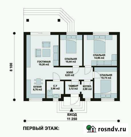 Дом 100 м² на участке 7 сот. на продажу в Новомышастовской Новомышастовская - изображение 1