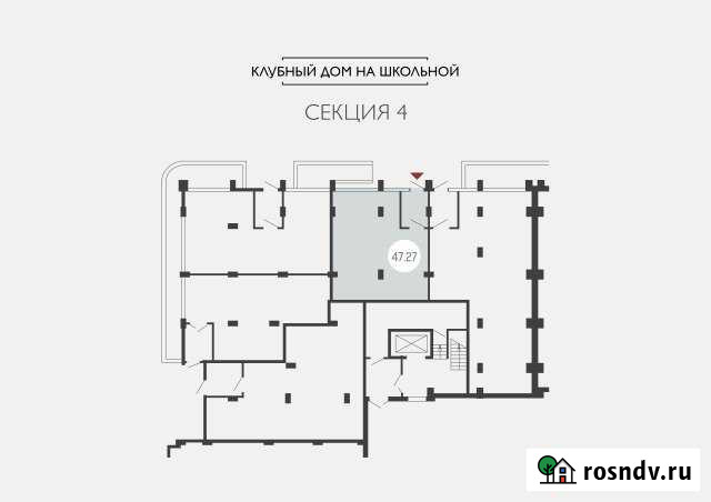 Помещение свободного назначения, 47.27 кв.м. Курск - изображение 1