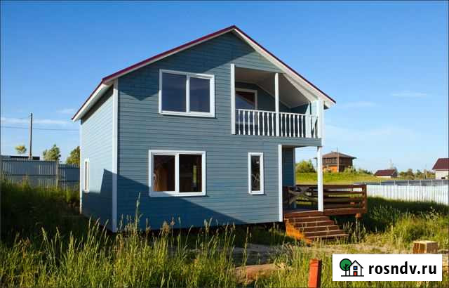 Дом 120 м² на участке 8 сот. на продажу в Лесколово Лесколово - изображение 1