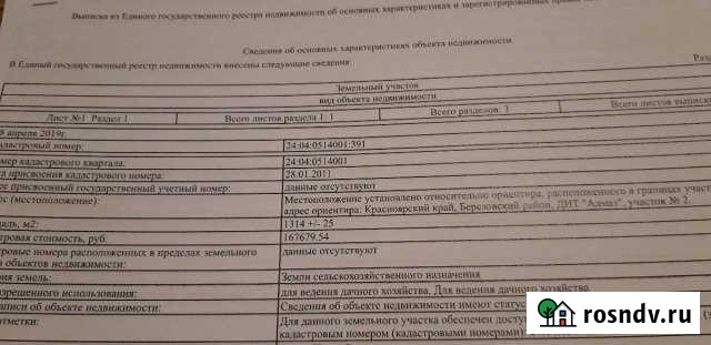 Участок СНТ, ДНП 13 сот. на продажу в Зыково Зыково - изображение 1