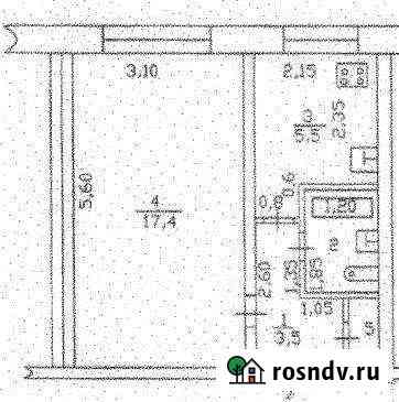 1-комнатная квартира, 29 м², 1/5 эт. на продажу в Новосиньково Новосиньково