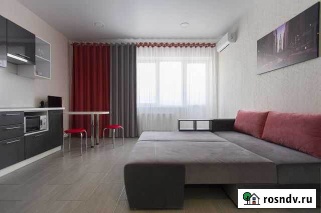 Квартира-студия, 33 м², 14/19 эт. в аренду посуточно в Краснодаре Краснодар - изображение 1