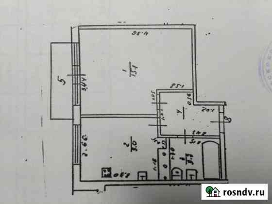 1-комнатная квартира, 33 м², 3/3 эт. на продажу в Кашире Кашира