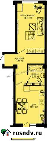 1-комнатная квартира, 42 м², 3/10 эт. на продажу в Алуште Алушта - изображение 1