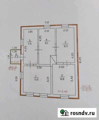 Дом 110 м² на участке 10 сот. на продажу в Отрадной Отрадная - изображение 1