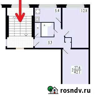 2-комнатная квартира, 42 м², 1/5 эт. на продажу во Фряново Фряново - изображение 1