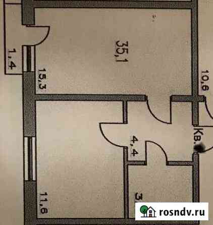 Комната 35 м² в 1-ком. кв., 2/3 эт. на продажу в Новороссийске Новороссийск