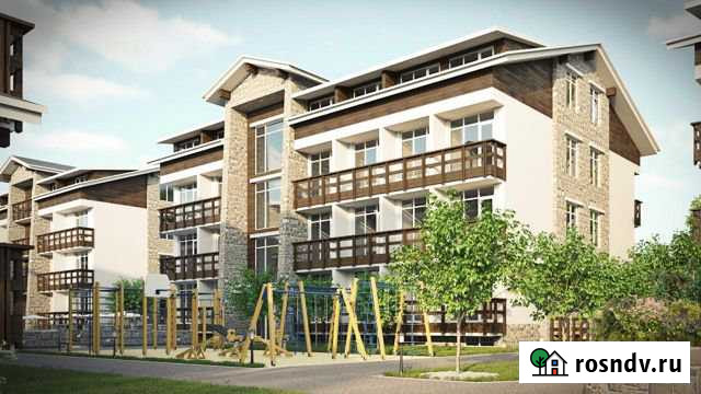 1-комнатная квартира, 36 м², 2/3 эт. на продажу в Красной Поляне Краснодарского края Красная Поляна - изображение 1