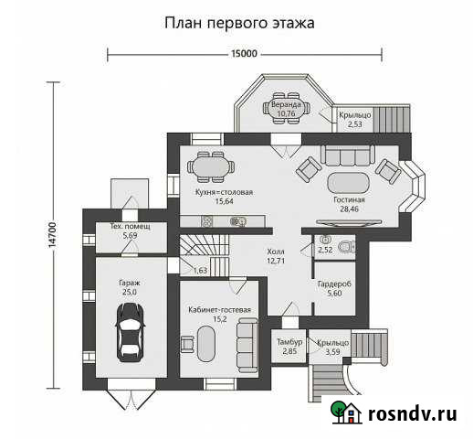 Дом 320.2 м² на участке 16.4 сот. на продажу во Всеволожске Всеволожск - изображение 1