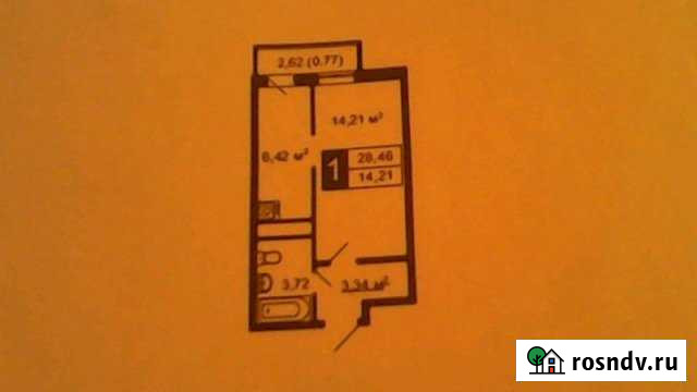 1-комнатная квартира, 30 м², 2/3 эт. на продажу в Агалатово Агалатово - изображение 1
